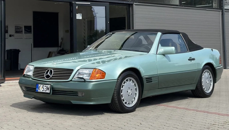 Mercedes-Benz SL cena 145000 przebieg: 99992, rok produkcji 1992 z Kraków małe 704